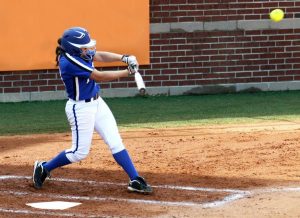 Image of softball swing